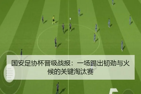 国安足协杯晋级战报：一场踢出韧劲与火候的关键淘汰赛（bet365）